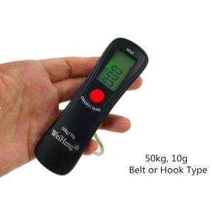 Quality Green Backlit LCD Digital Luggage Scale For Travel Or Household Use for sale