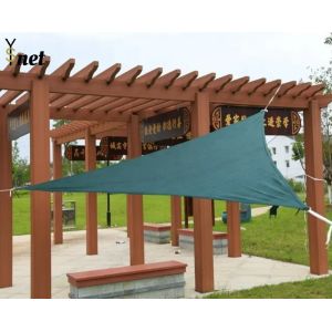 Triangular Sunshade Sail 180gsm Cooling Sunshade Canopy HDPE New Material