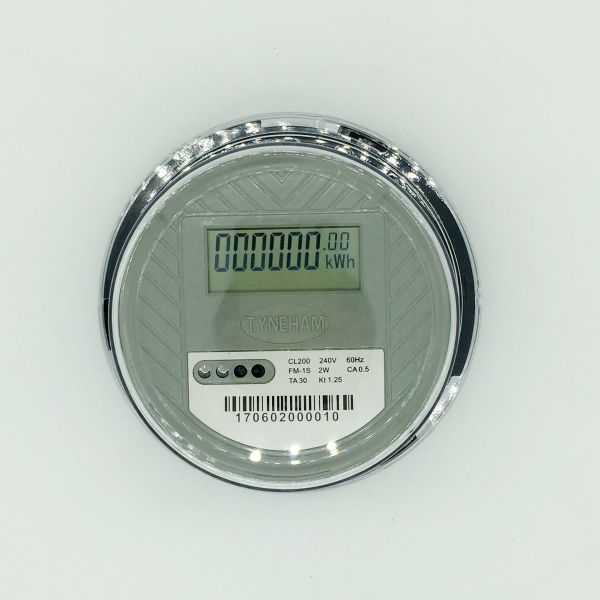 Transparent Cover Single Phase Digital Power Meter , IP54 Single Phase Energy Meter