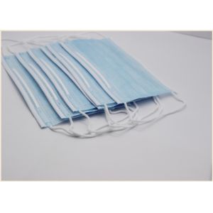 Quality Surgical Disposable Earloop Face Mask 175*95mm Good Air Permeability for sale