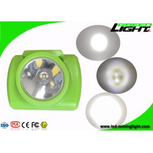 China Small GLC-6 Miners Cap Lamps Cordless 13000lux IP68 With Optical Lighting Angle on sale