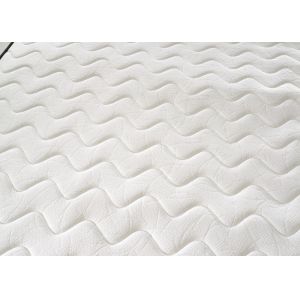 Portable Tight Top Mattress , Beautiful Knitted Fabric Pattern Roll Up Foam