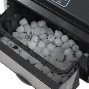 25kg Automatic Countertop Nugget Ice Maker Machine for Business Commercial Home