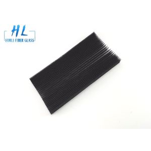 Black 18*14 Fiberglass Screen Mesh 200m / Roll 0.22mm 0.19mm Yarn Diameter