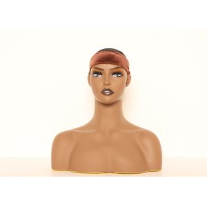 Hair Salon Mannequin Head With Shoulders Full Bust Pierceable