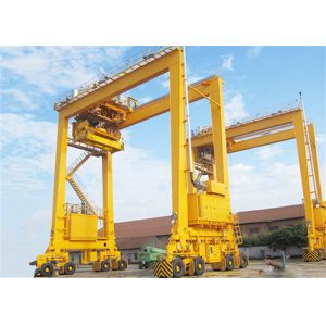 35T 40T Mobile Harbour Port Container Gantry Crane 320KN