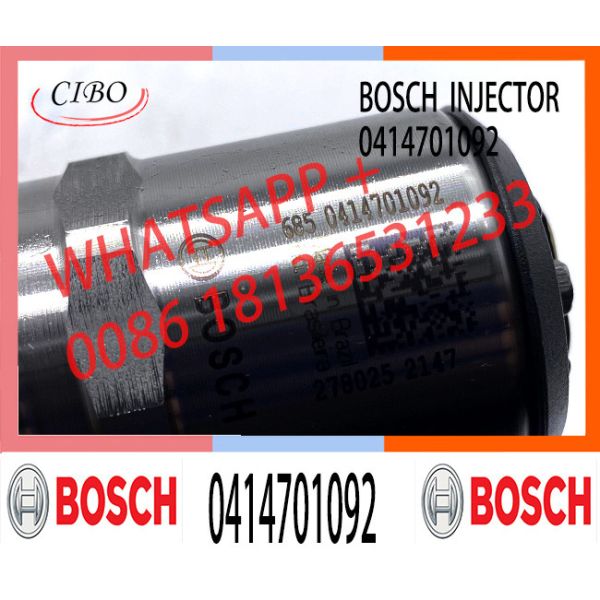 Genuine diesel common rail diesel fuel pump injector 0414701092 1734493 0414701043 Genuine diesel fuel pump