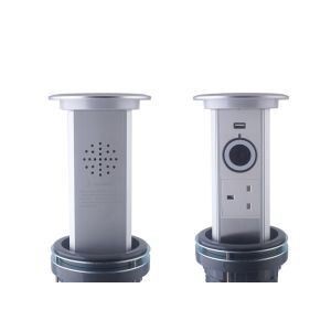 250V 13A Motorised Pop Up Electrical Plug Socket With CE / TUV Certification