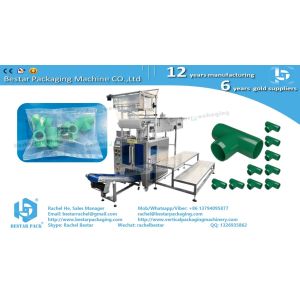 Plastic elbow fitting packing machine with automatic counting function