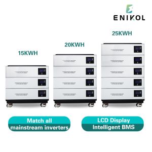 LiFePO4 Battery Stackable Energy Storage 48v Rechargeable Lithium Battery for