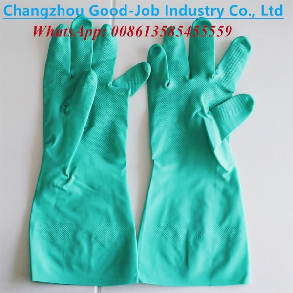 Heavy Duty Industry Non Disposable Gloves Chemical Resistant 15mil