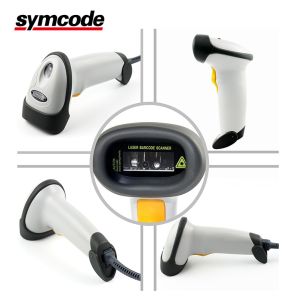 Sleek Optional Stand Symcode Barcode Scanner With Automatic Sensing Scan