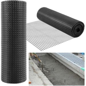 PP geogrid Polyester (PET) geogrid Fiberglass geogrid Steel Plastic Bi