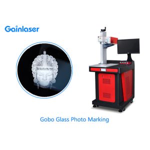 Gobo Custom Logo 355nm 3W UV Laser Marking Machine