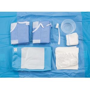 Quality Blue Medical Angiography Procedure Packs , Wrapping Surgical Packs Consumables for sale