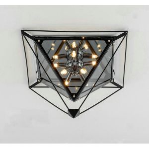 minimalist ceiling lamp personality lamps aisle hotel cafe glass diamond