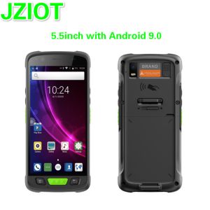 5.5inch PDA JZIOT V9000P Handheld Terminal Device With Android 9.0 RFID NFC 13