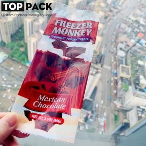 Digital printing wholesale ice popsicle plastic packaging bags