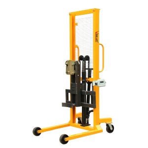 Quality Electronic Balance Eagle-gripper Type Hydraulic Drum Stacker 400Kg Loading for sale