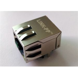 HFJ11-RPE44E-L11RL POE RJ45 Jack HFJ11-RPE44E-L12RL 10 / 100Mbps IEEE802.3af