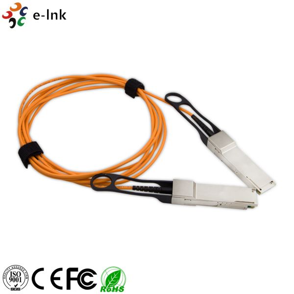 Buy 40gbps Qsfp+ To Qsfp+ Active Optical Cable Om2 5 Meters at wholesale prices