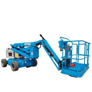 SNSC Telescopic Boom Lifts Telescoping Man Lift For Construction