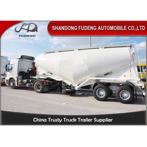 China Double Axles Cement Tank Trailer With Mechanical Suspension, 30CBM Cement Trailer on sale