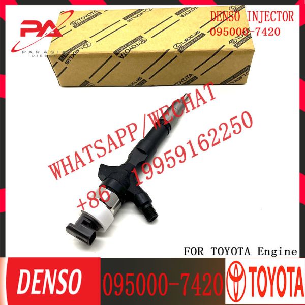 Common Rail Fuel Injector Assembly 095000-7420 23670-30250 injectorfor Toyota Land Cruiser 1KD-FTV 095000-7420 23670-302