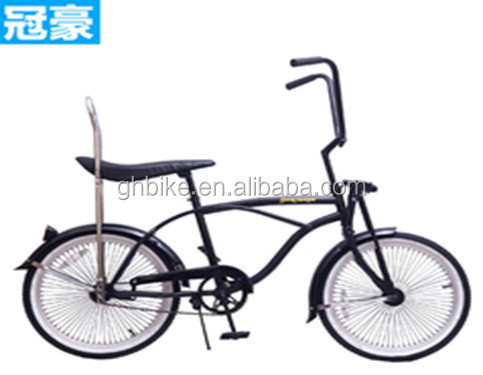 Hard Frame Black Color Sport Goods Beach Cruiser Bike with Aluminum Alloy Rim Material