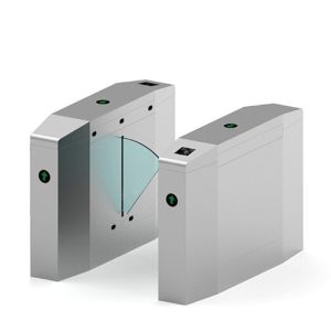Full Automatic Electronic Turnstile Gates Door Bidirectional Security Flap