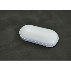 PP Oval LED Bulkhead Lamp Matt White Diffusor Outdoor 70-80lm / w 60Hz