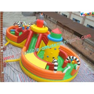 Durable Commercial Inflatable Playground Fire Retardant PVC Tarpaulin