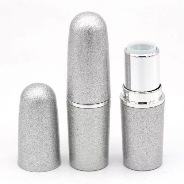 Buy Bullet Shape 5g Aluminum Electroplating Lipstick Tube For Cosmetic at wholesale prices