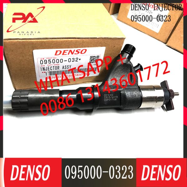 095000-0323 095000-6073 Diesel Fuel Injector Common Rail 095000-0321 095000-0324