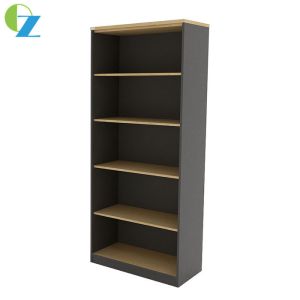 Knocked Down Structure Metal Open Bookshelf Steel Storage Cabinet