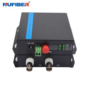 NF-2V1D-T/R-F20-1080 Fiber Video Converter Transmit 2 Channels of Broadcast