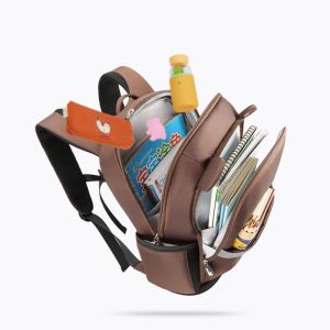 NHB245 Nylon lightweight lovely cat 3D polyester student school bag