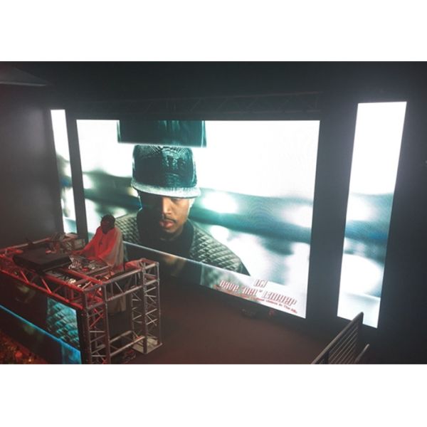 Nightclub Stage Background DJ LED Display Booth Led Advertising Display For Party