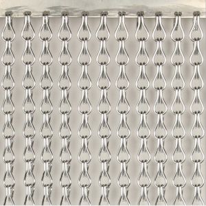 Aluminum Chain Link Curtain for room divider