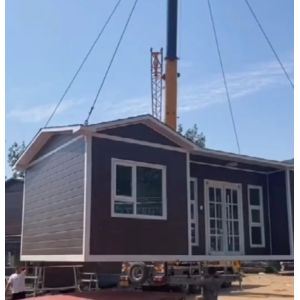 Steel Luxury Container House 20ft 40ft Prefab Modular Homes Expandable