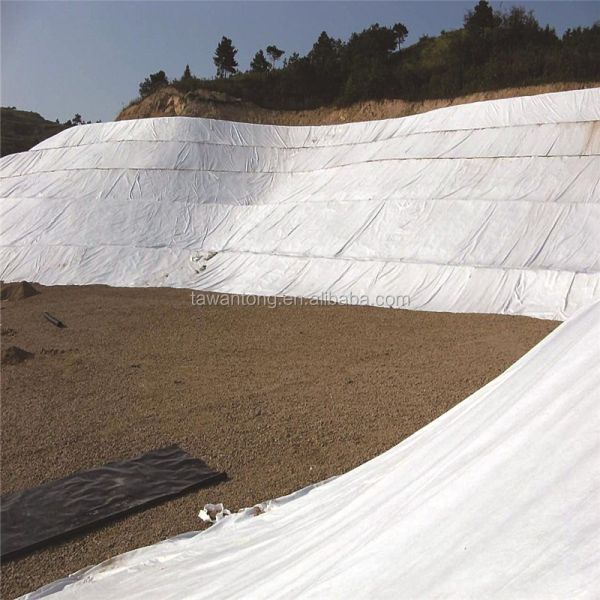PP PET Nonwoven Geotextile 50g-500g Non-Woven Geotextiles for Geotechnical Solutions