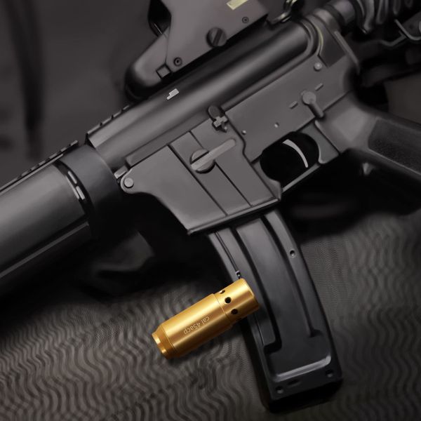 Durable Bore Laser Sight 45acp Red Laser Boresight With 6 Batteries