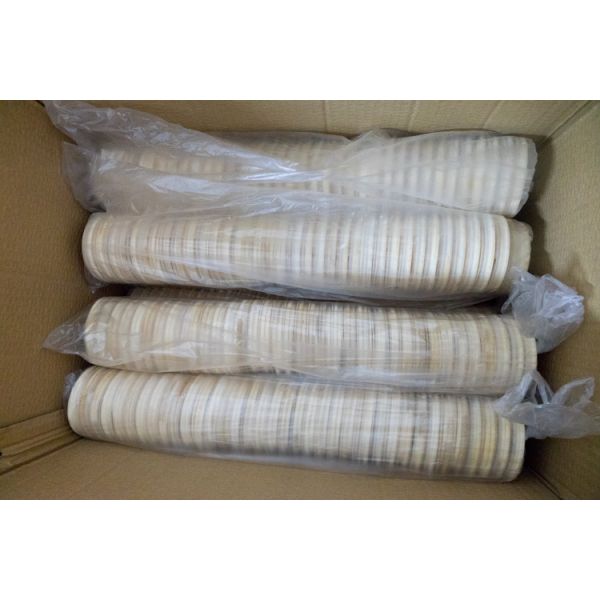 unicolor Coffee Bamboo Cup Cover Replacement Lid 12mm Thickness customized