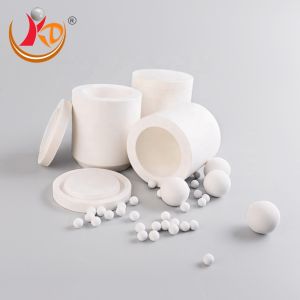 Lab Planetary Ball Mill 100ml Ceramic Alumina Grinding Jar Polished