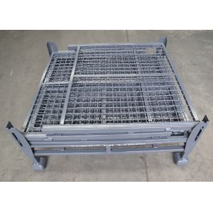 Movable Heavy Duty Q235 Steel Stillages For Warehouse Logistics
