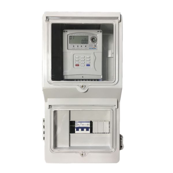 Buy ISO9001 PC IP65 Three Phase Electric Meter Box Wall Mounted at wholesale prices
