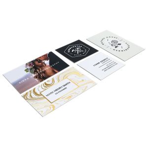 Personality Printed Paper Business Cards Embossed Gold Foil Luxury Business