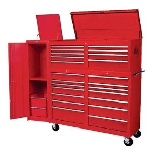 48" Heavy Duty Stainless Steel Tool Chest with Cabinet and Optional Multi