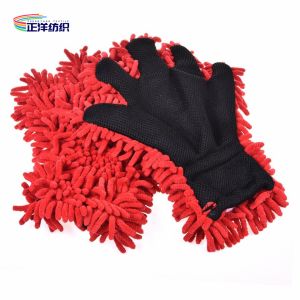 80% Polyester 20% Polyamide Car Detailing Tools 27x30cm 130g Microfiber Chenille