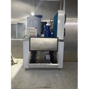Quality SUS304 Ice Cube Maker Machine 380V With 1000kg Per 24 Hours Capacity for sale